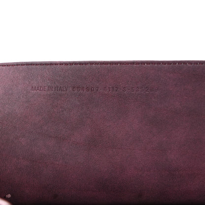 Balenciaga Used Calfskin Rust Hardware Neo Classic City Burgundy 6 of 21