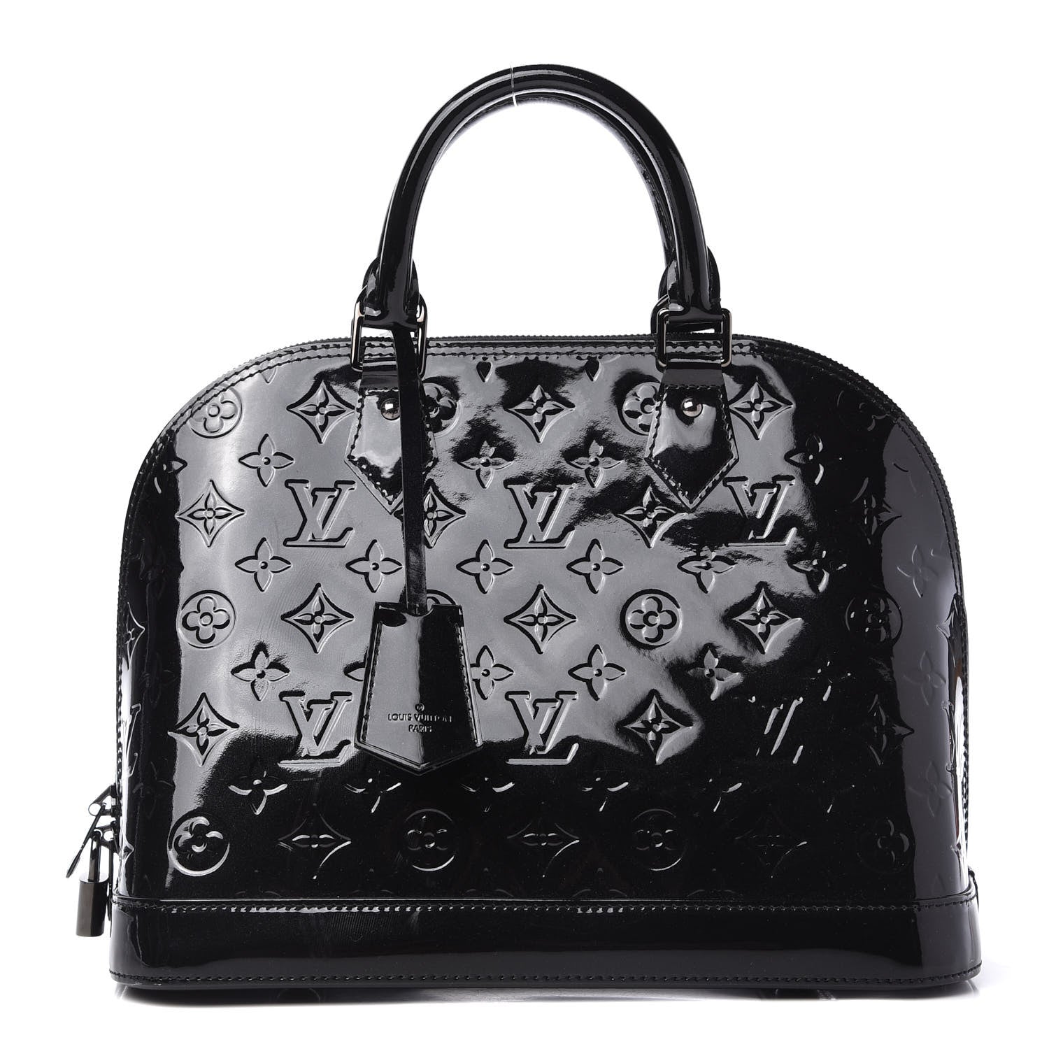 Louis Vuitton Vernis Alma PM Noir Magnetique 1 of 9
