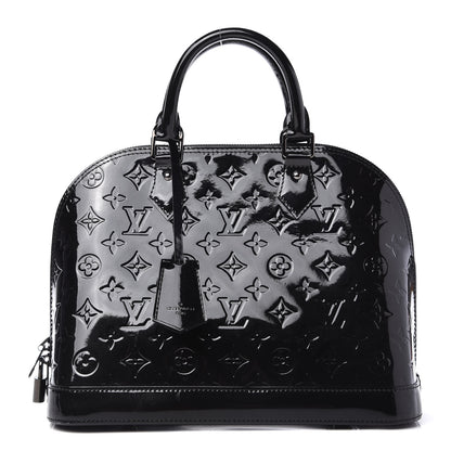 Louis Vuitton Vernis Alma PM Noir Magnetique 1 of 9