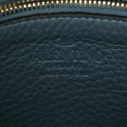 Valentino Garavani Pebbled Calfskin Mini Rockstud Flip-Lock Messenger Bag Amadeus 6 of 9