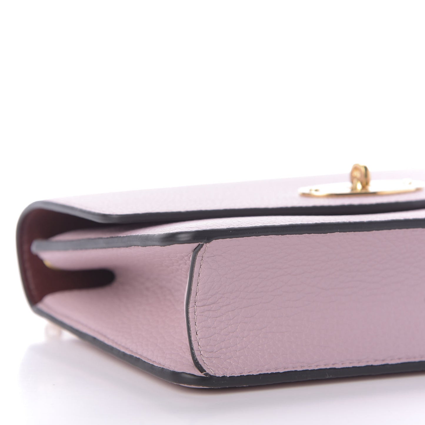Natural Grain Calfskin Small Darley Satchel Blossom