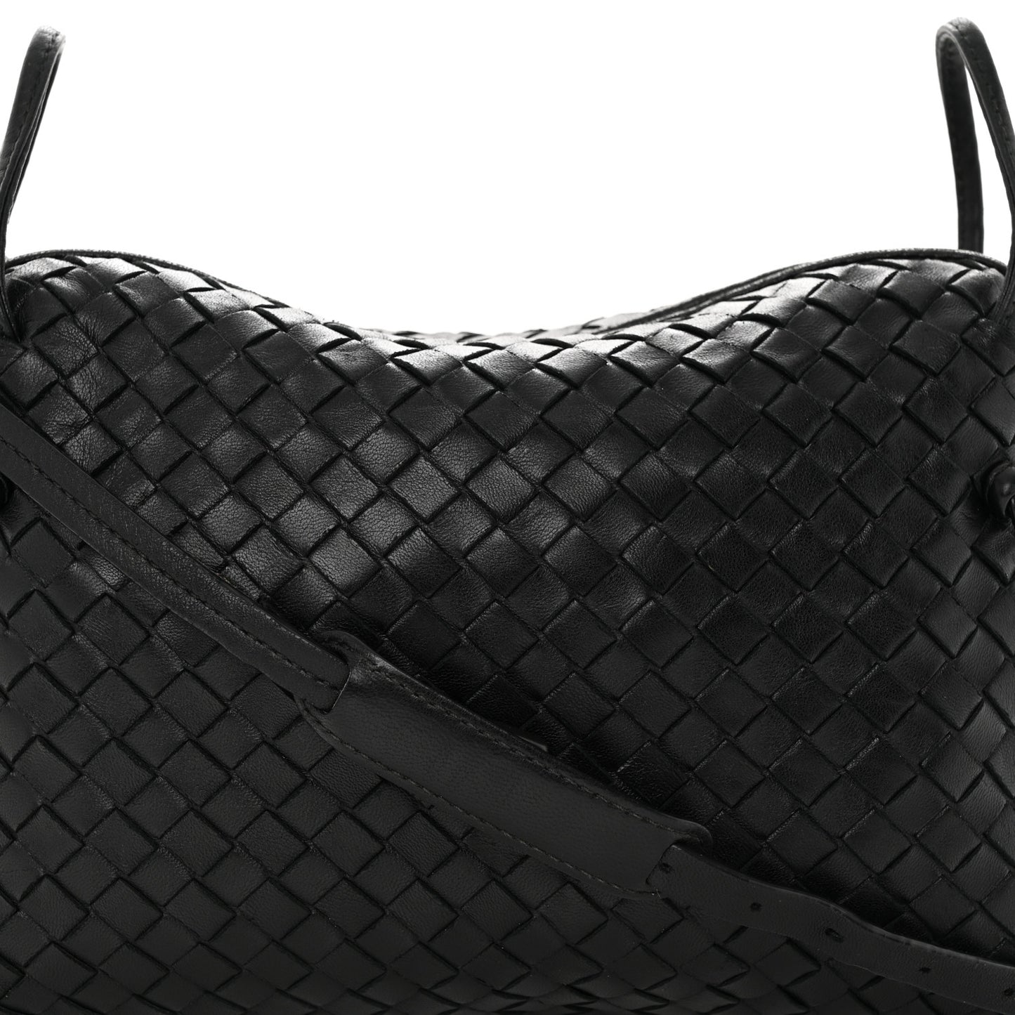 Nappa Intrecciato Nodini Bag Black