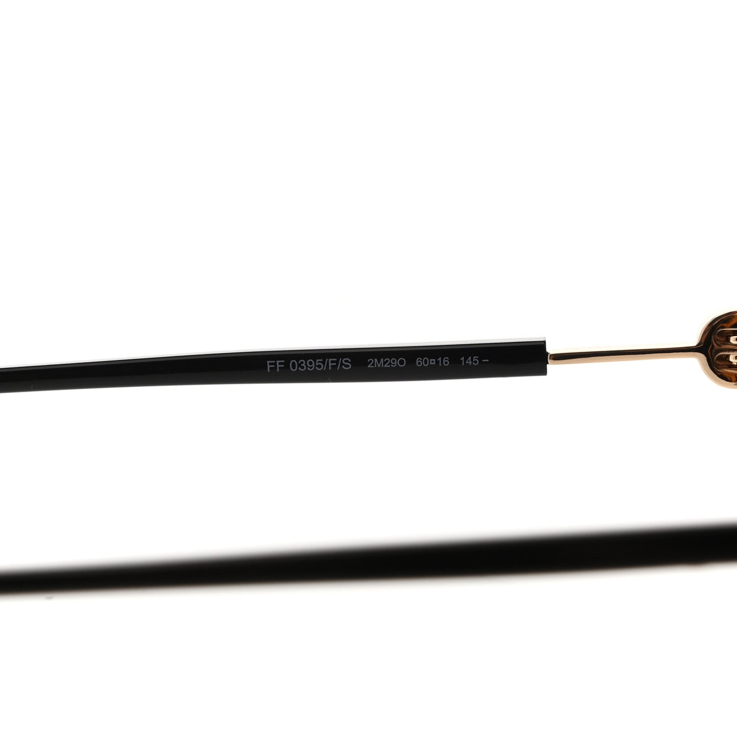 Cat Eye F is Fendi Sunglasses FF 0395/F/S Black