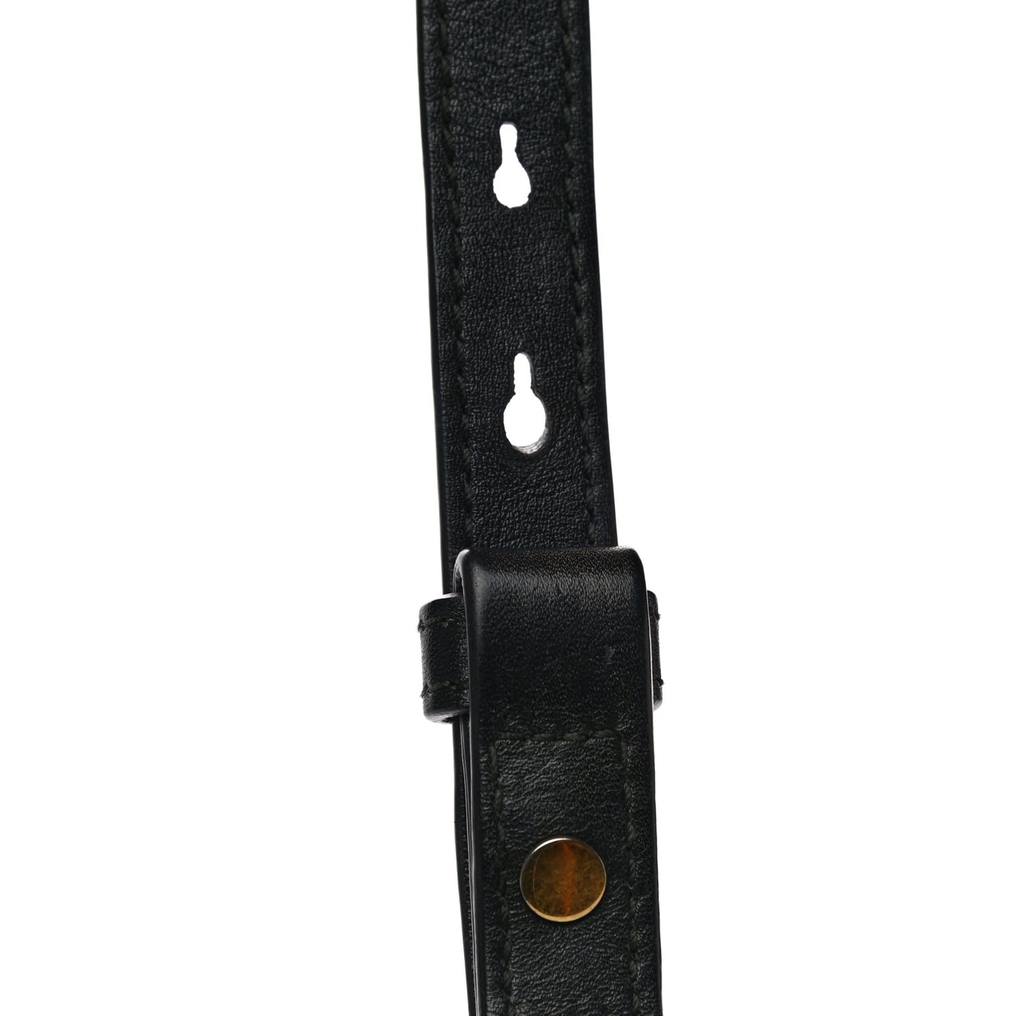 Calfskin Matelasse Small GG Marmont Chain Shoulder Bag Black