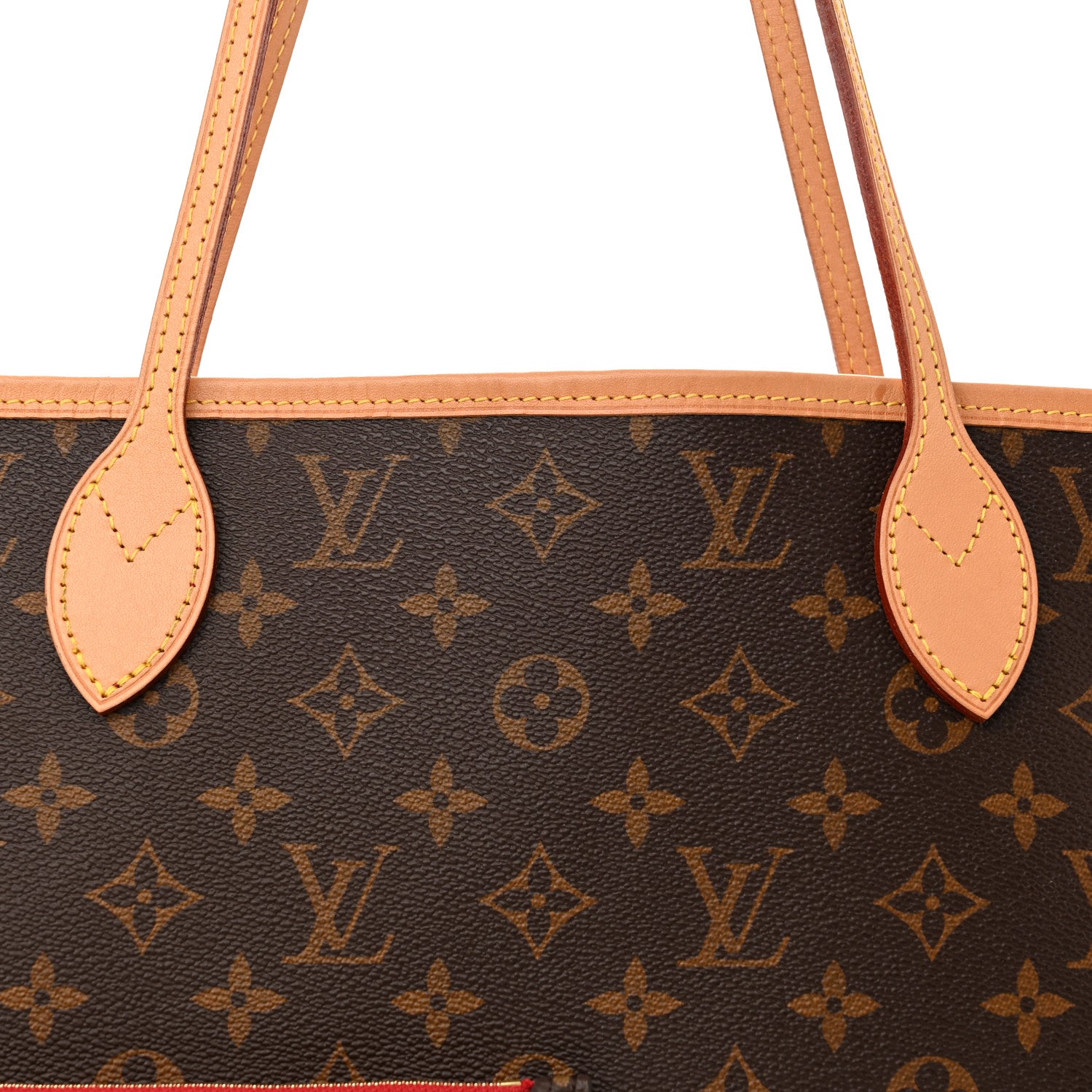 Louis Vuitton Monogram Neo Neverfull MM Cherry 8 of 10