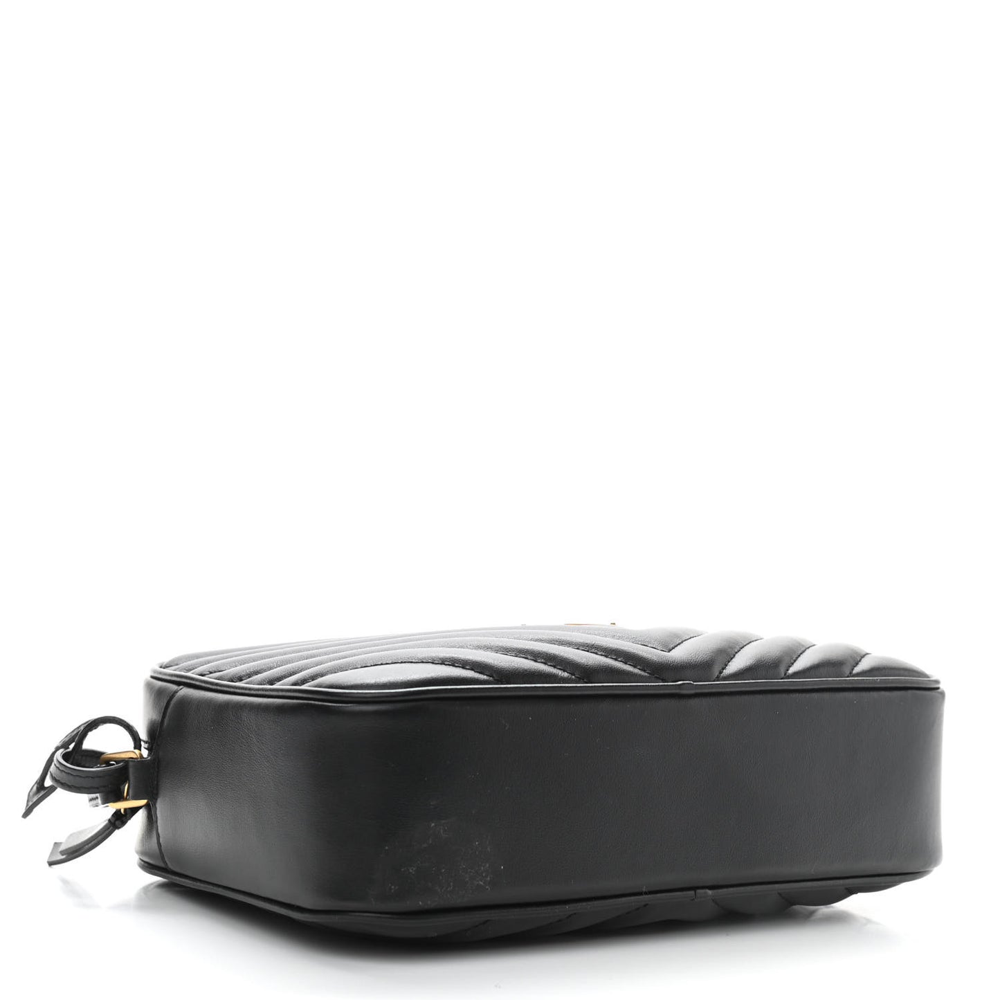 Calfskin Matelasse Monogram Lou Camera Bag Black