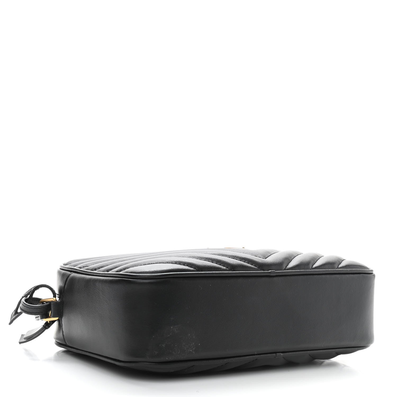 Saint Laurent Calfskin Matelasse Monogram Lou Camera Bag Black 4 of 10