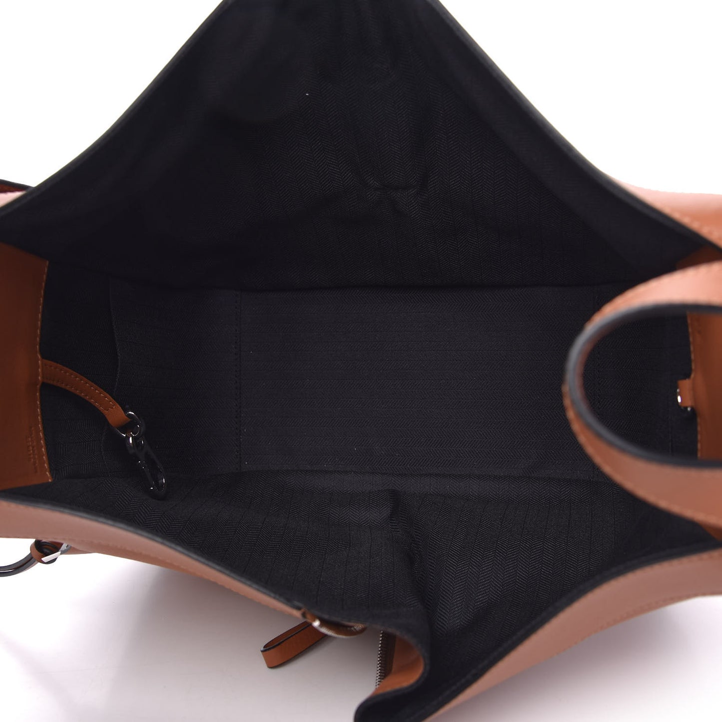 Calfskin Small Hammock Shoulder Bag Tan