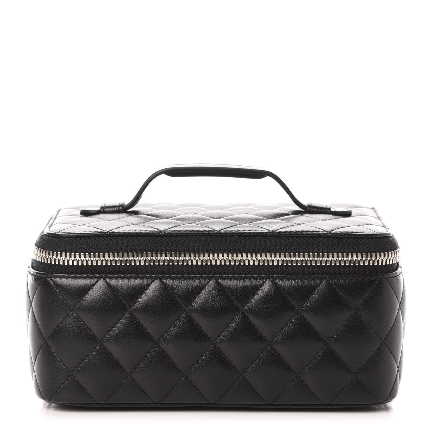 Chanel Calfskin Quilted Jewelry Case Black 1 of 11