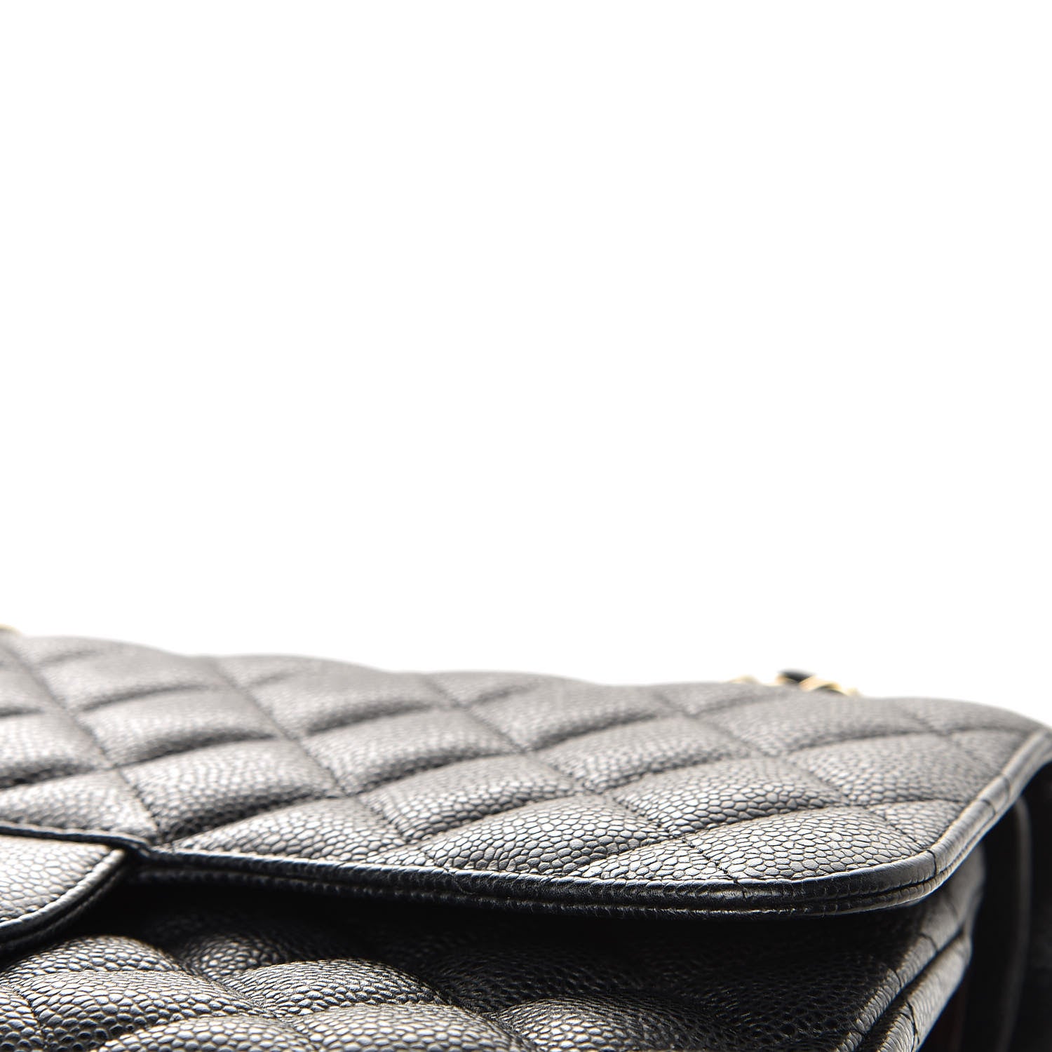 Chanel Caviar Quilted Jumbo Double Flap Black 14 of 18