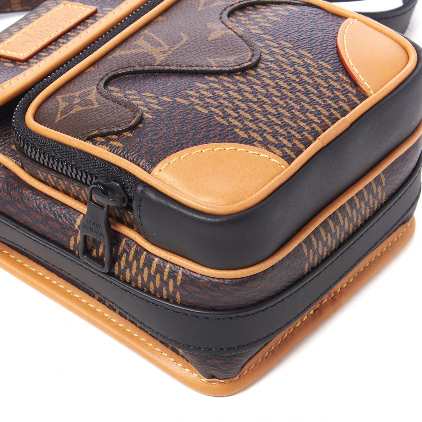 X NIGO Giant Damier Ebene Monogram Nano Amazone Messenger