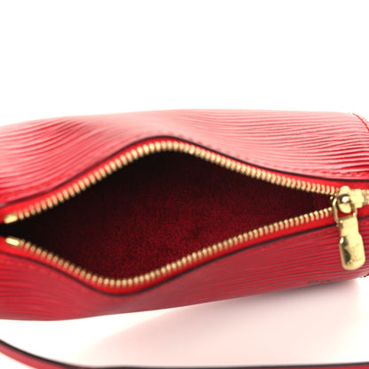 Louis Vuitton Epi Soufflot Pochette Castillan Red 4 of 8