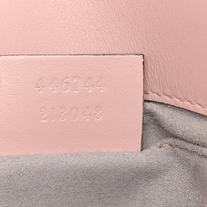Gucci Calfskin Matelasse Small GG Marmont Shoulder Bag Perfect Pink 7 of 10
