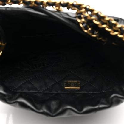 Chanel Calfskin Quilted Mini Chanel 22 Black 5 of 10