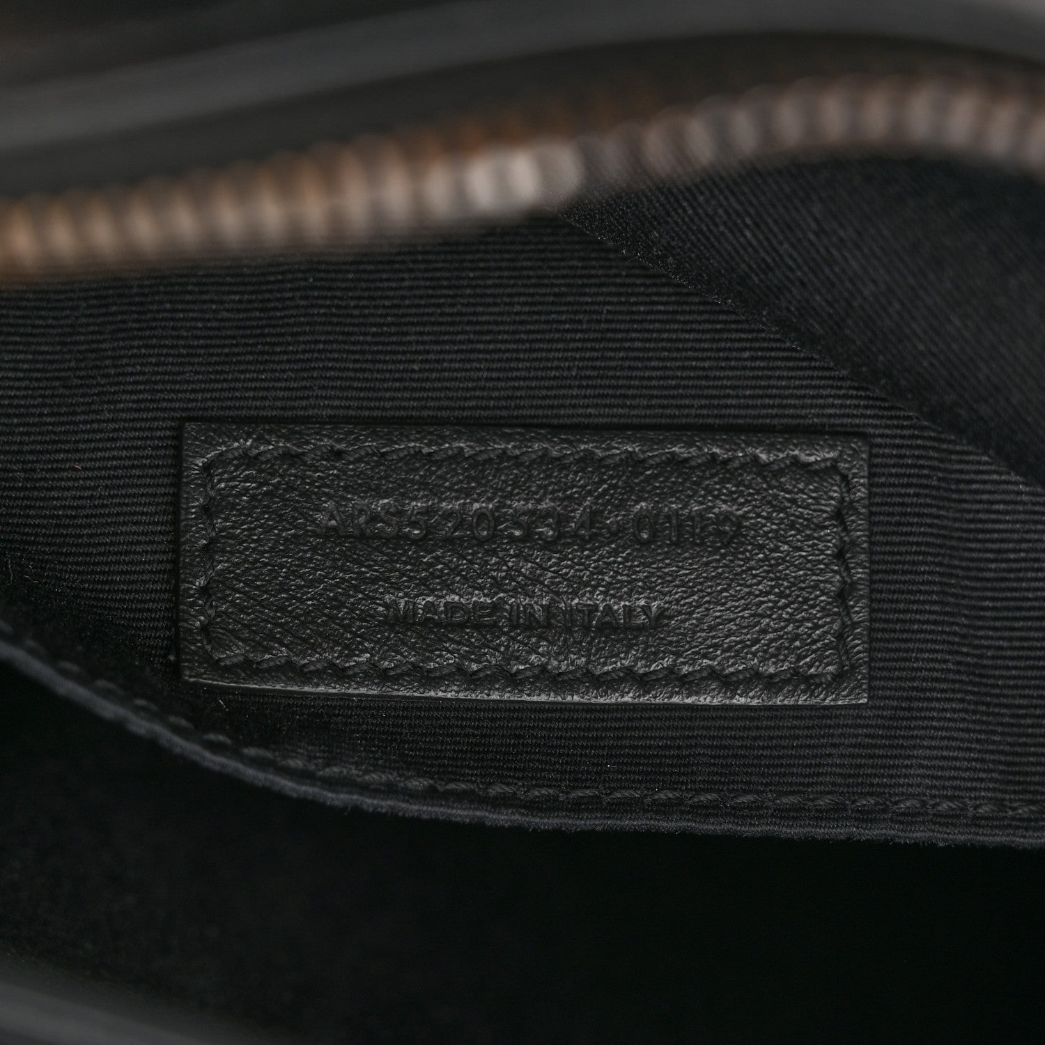 Saint Laurent Calfskin Matelasse Monogram Lou Camera Bag Black 7 of 11