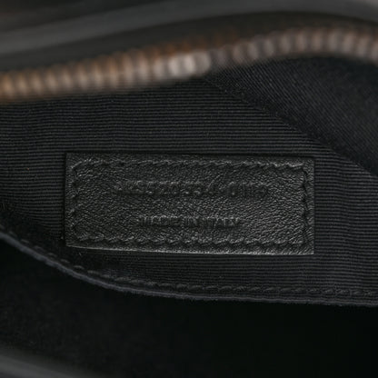 Saint Laurent Calfskin Matelasse Monogram Lou Camera Bag Black 7 of 11
