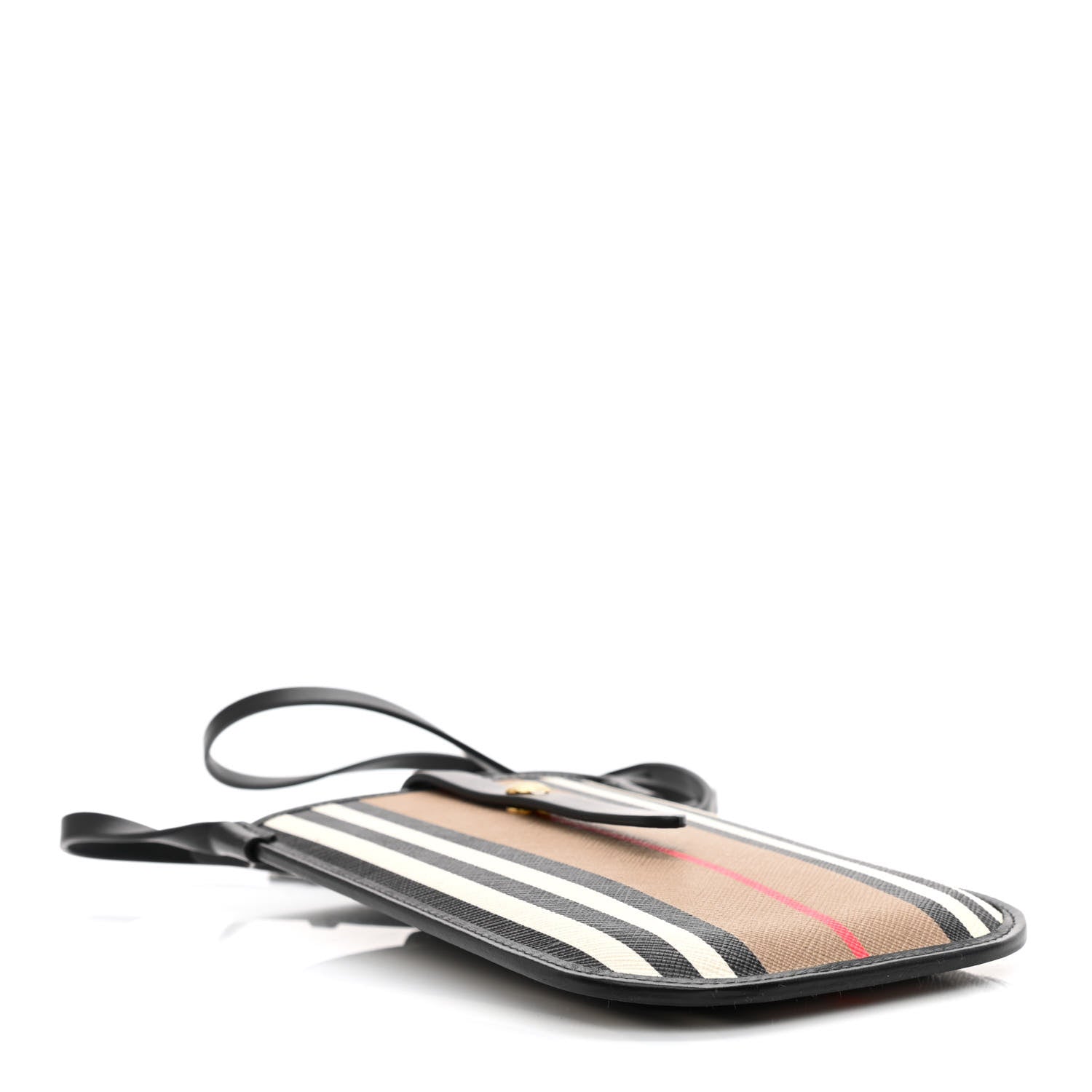Burberry E-Canvas Calfskin Icon Stripe Anne Phone Case With Strap Archive Beige 4 of 11