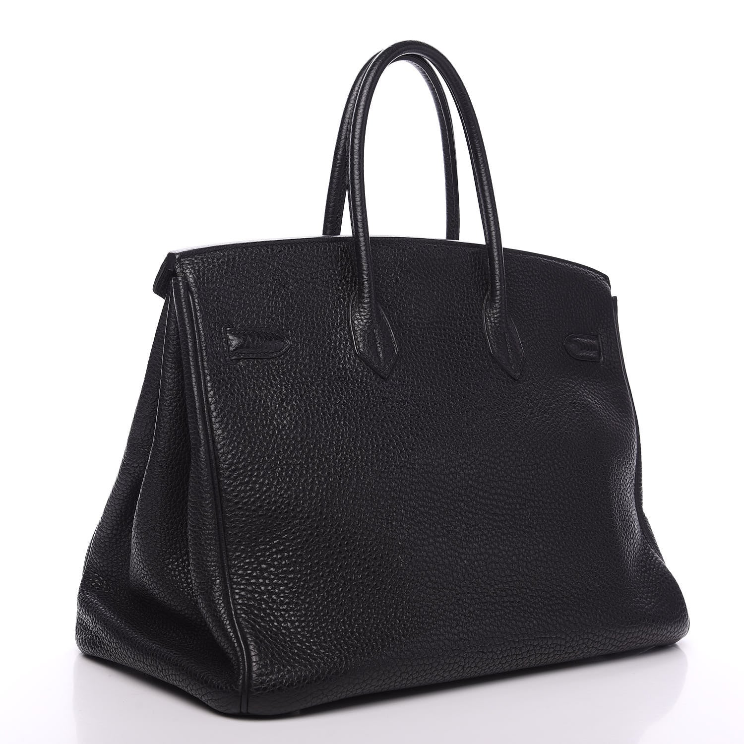 Hermes Taurillon Clemence Birkin 35 Black 2 of 28