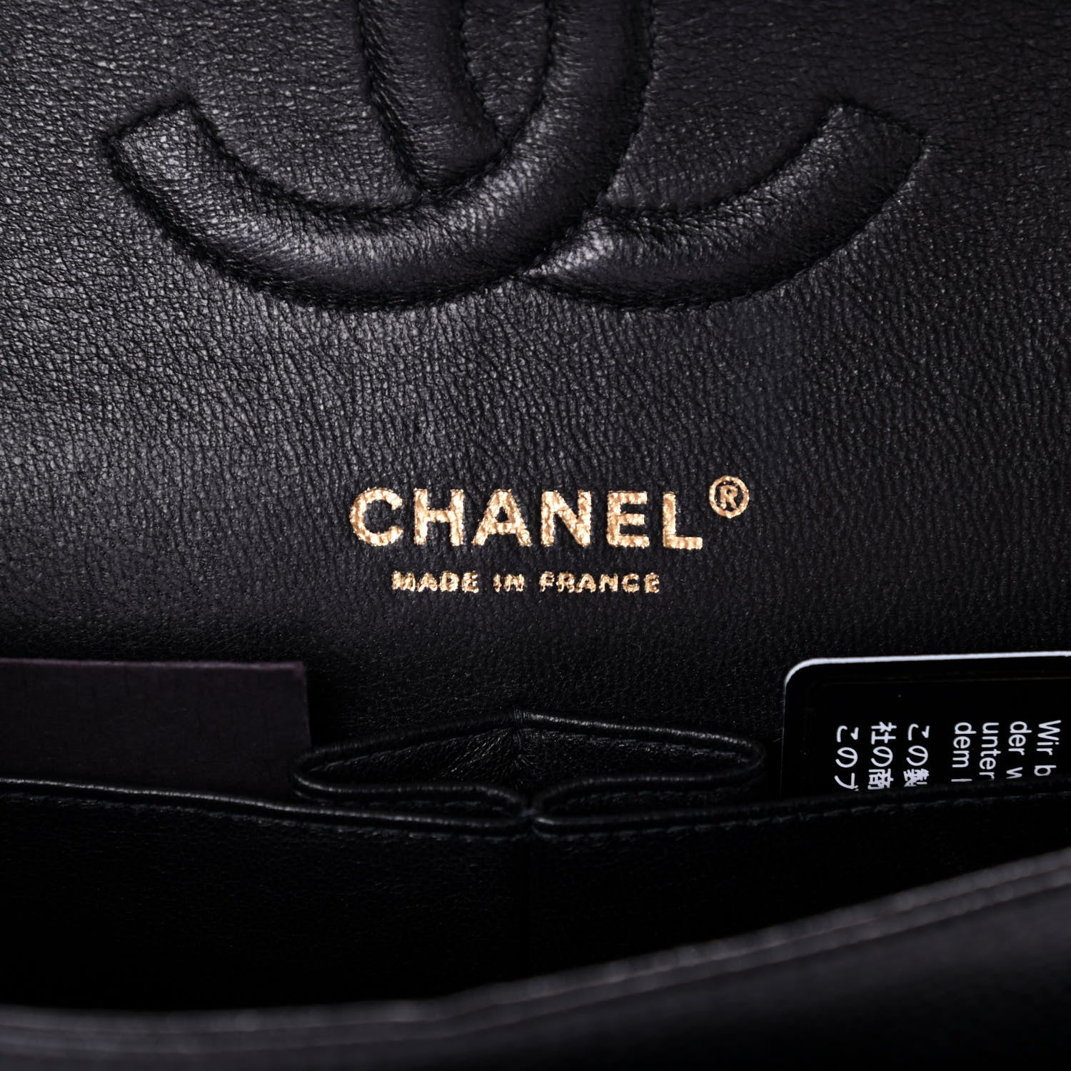 Chanel Caviar Quilted Medium Double Flap Black 6 of 10