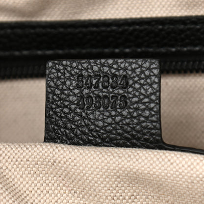 Gucci Calfskin Logo Day Backpack Black 9 of 10