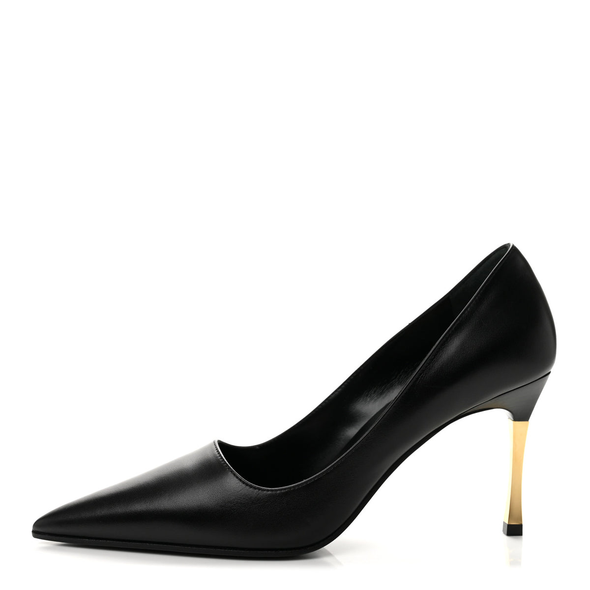 Calfskin Bombshell Pumps 37 Black