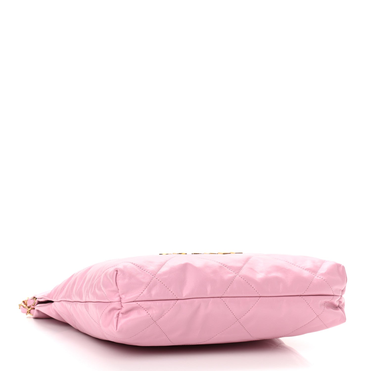 Chanel Shiny Calfskin Quilted Small Chanel 22 Pink 5 of 11