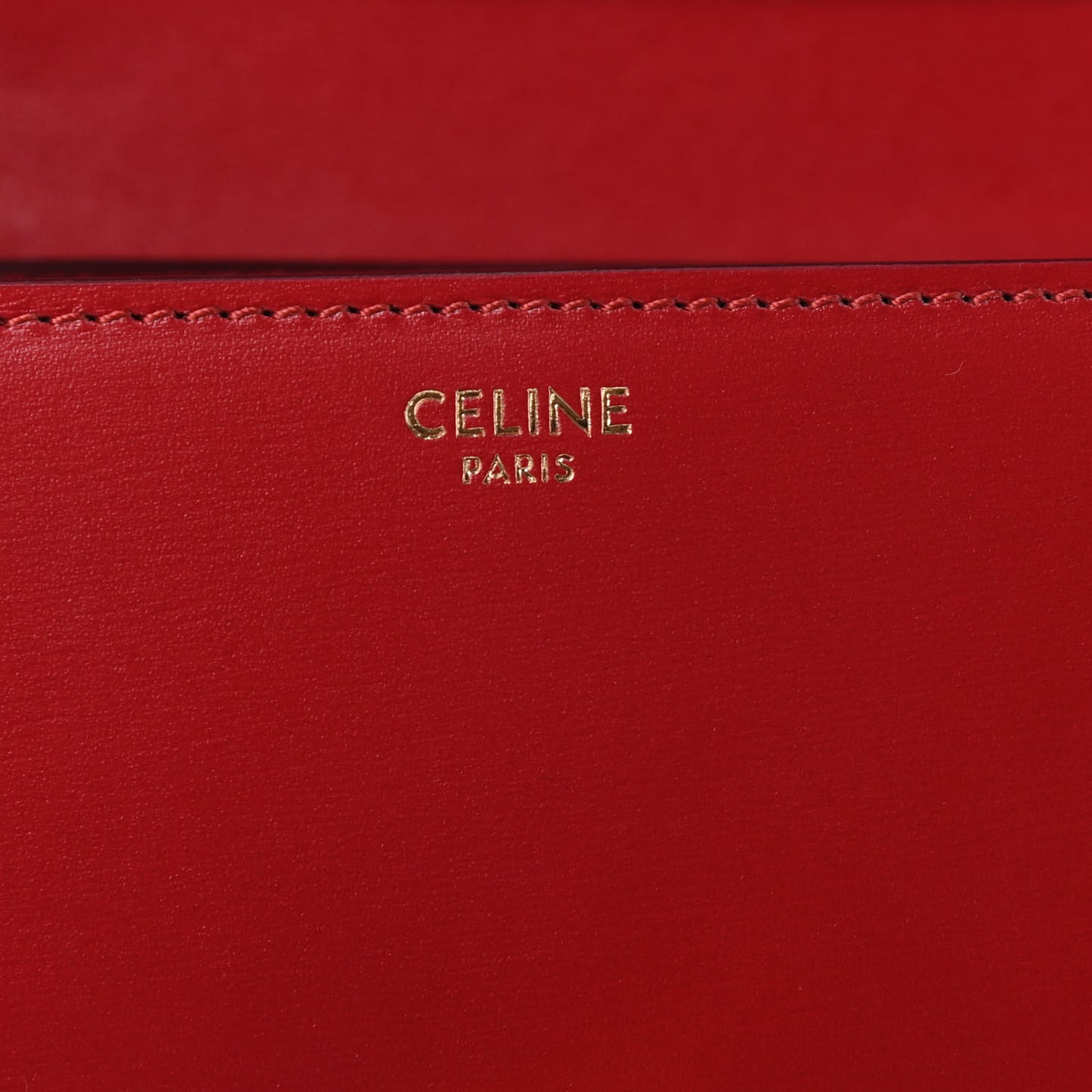 Smooth Calfskin Small Classic Box Flap Bag Red