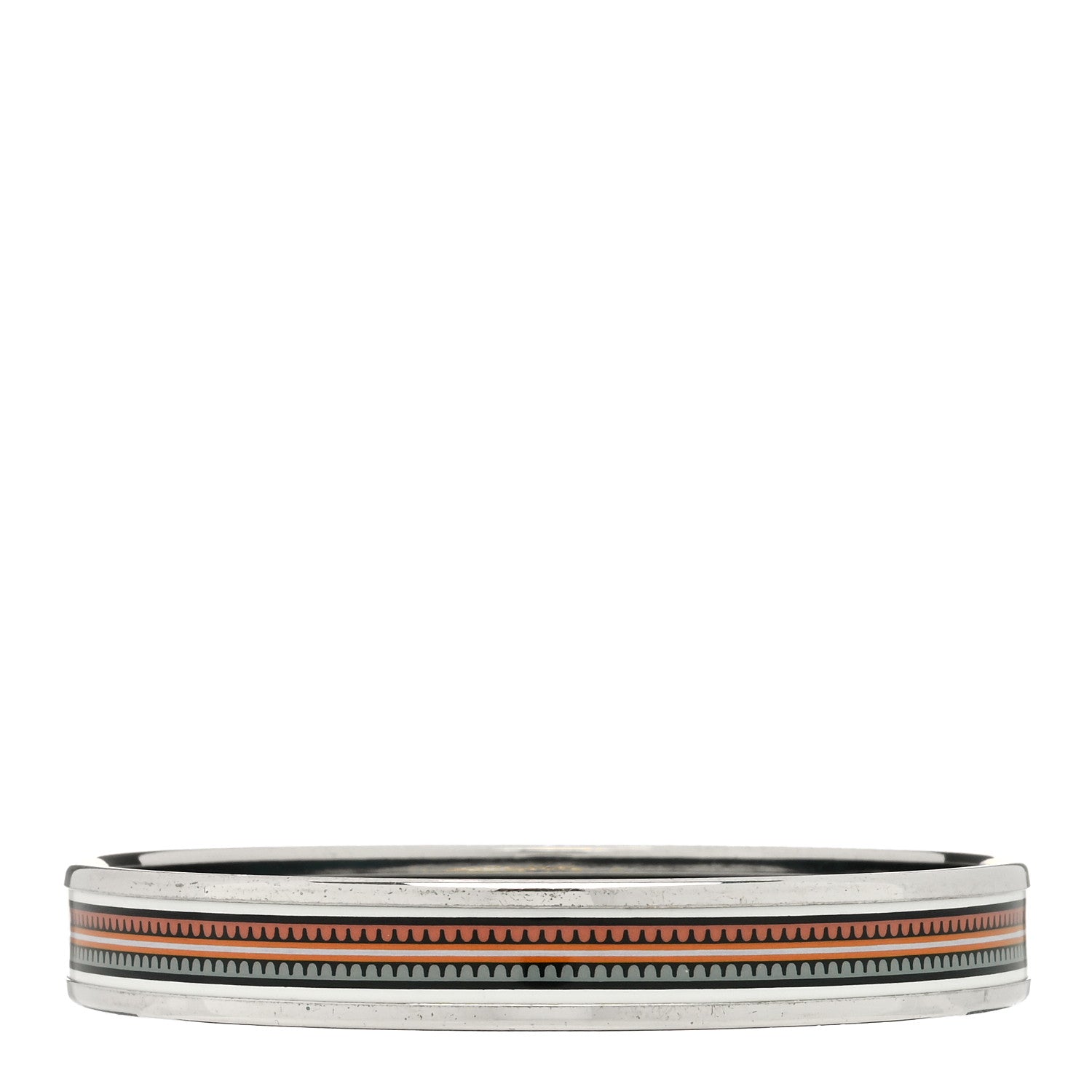 Hermes Enamel Printed Narrow Bracelet 62 1 of 4
