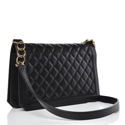 Chanel Lambskin Quilted Flap Bag Black 3 of 13