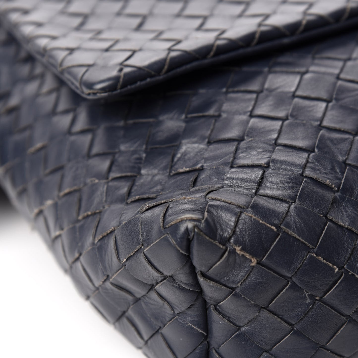 Nappa Intrecciato Messenger Bag Tourmaline