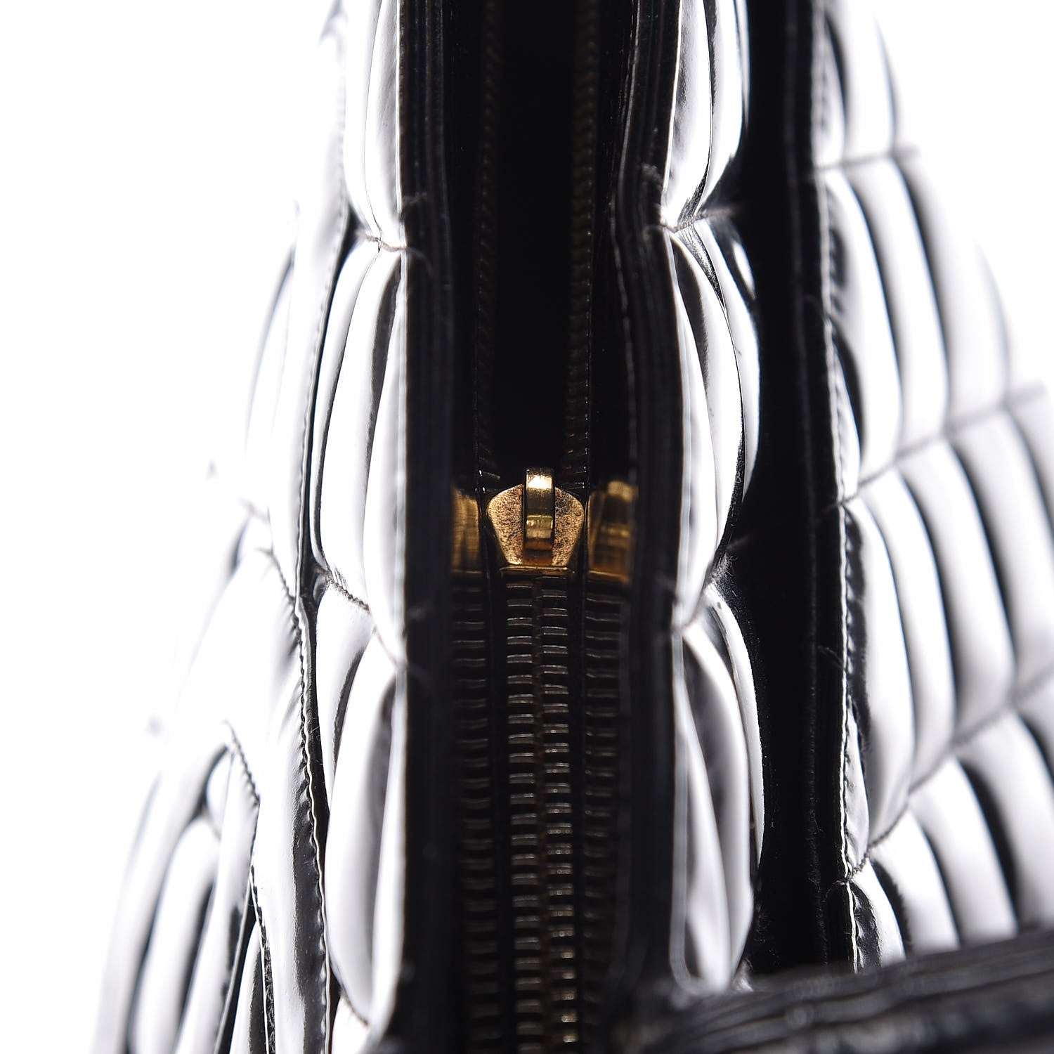 Chanel Patent Medallion Tote Black 17 of 21