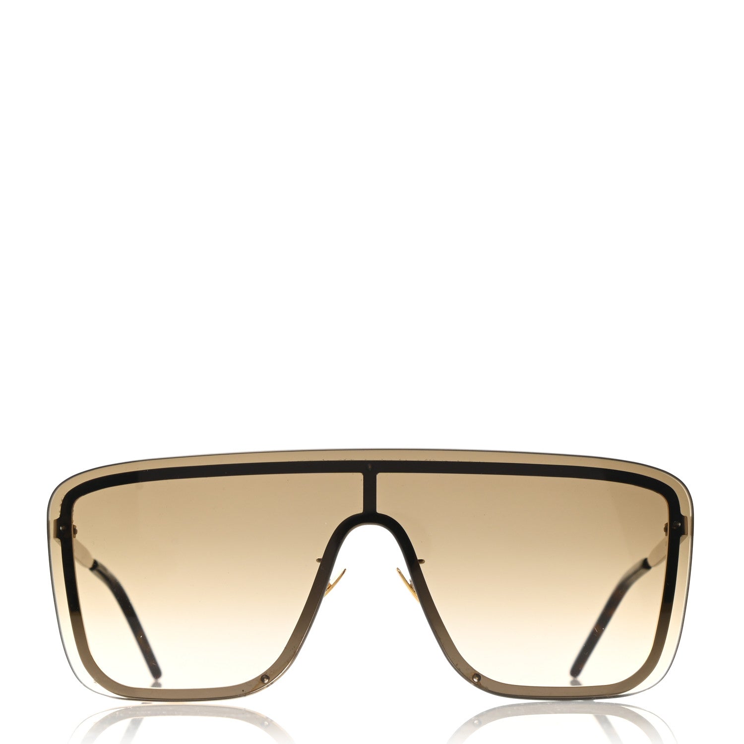 Saint Laurent SL 364 Mask Sunglasses Brown 2 of 7