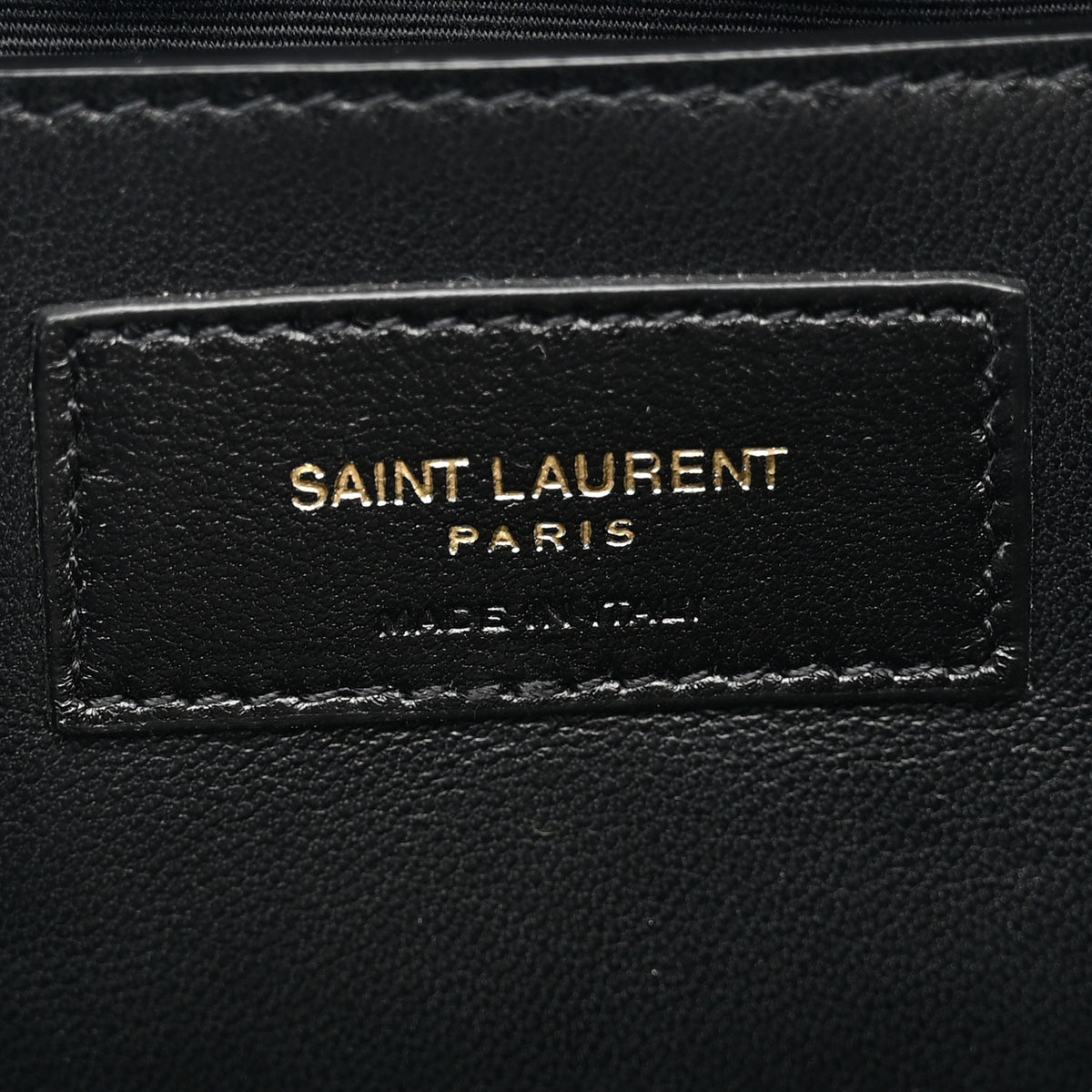 Lambskin Monogram Small Sade Tube Bag Black