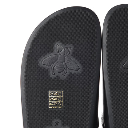 Gucci Calfskin Mens Horsebit River Slingback Slippers 7 Black 8 of 10