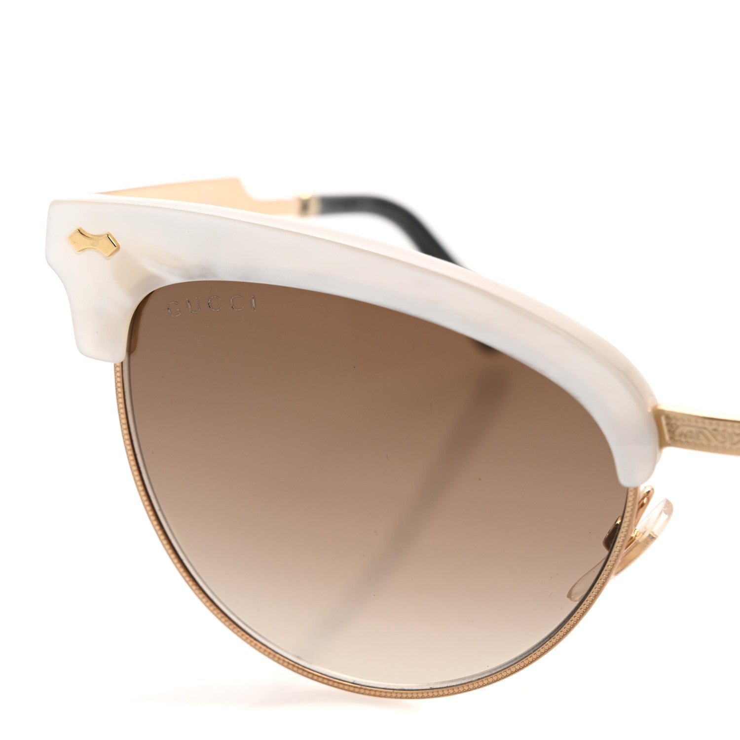 Gucci Acetate Cat Eye Sunglasses GG4283/S White 8 of 9