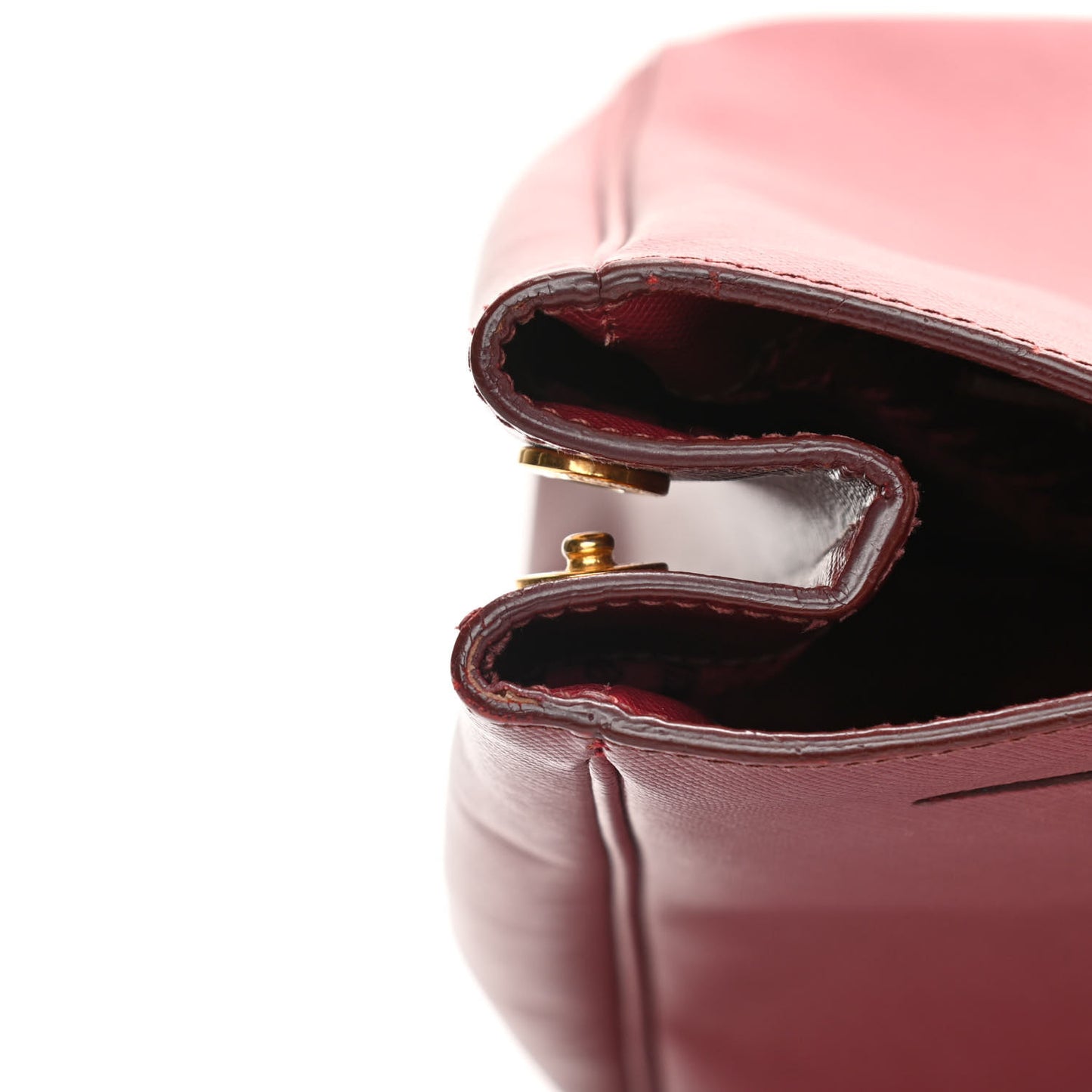 Saffiano Lux Large Tote Cherry