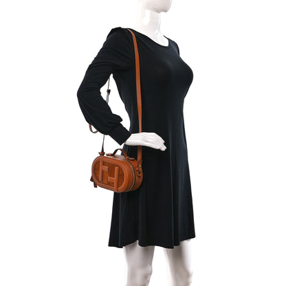 Fendi Vitello Grace Camoscio O'Lock Mini Camera Case Cuoio 3 of 8