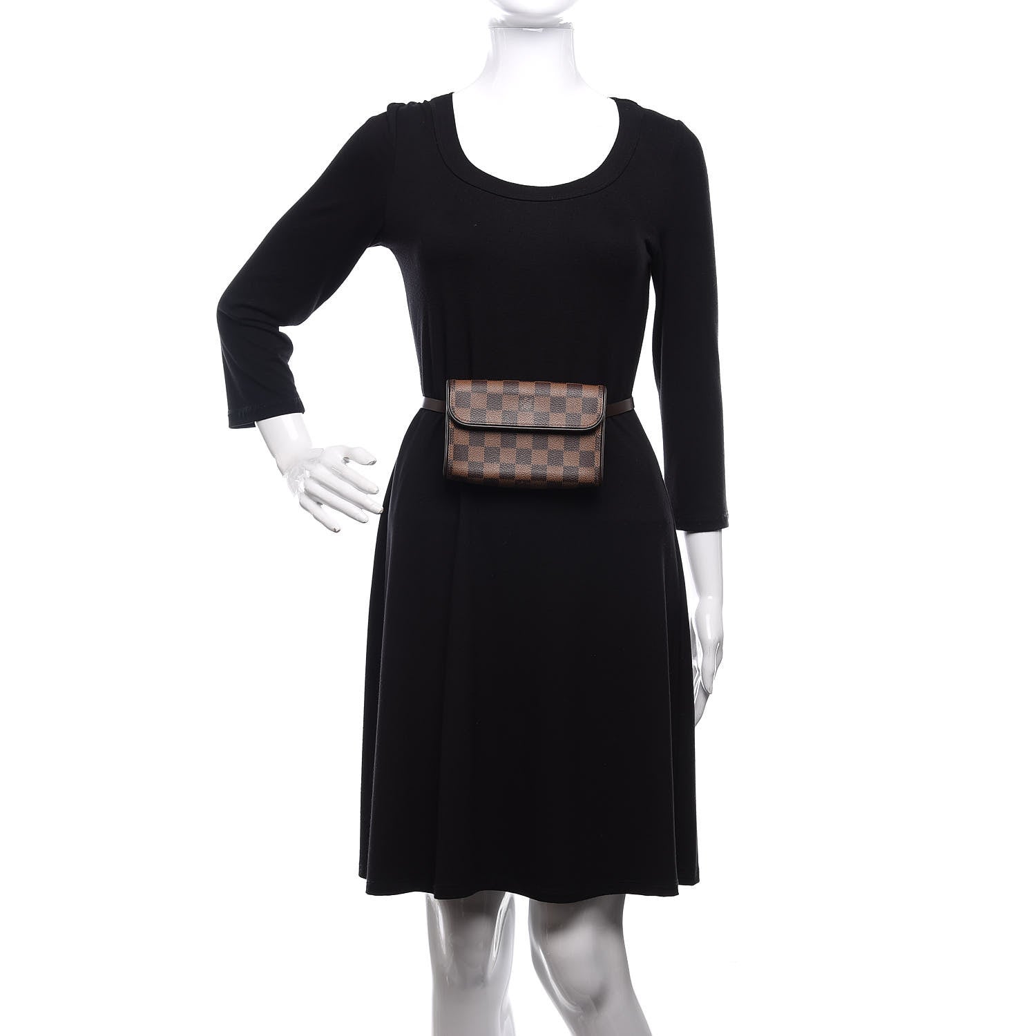 Louis Vuitton Damier Ebene Pochette Florentine XS 2 of 11