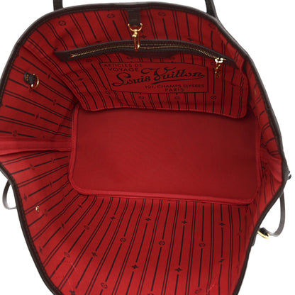 Louis Vuitton Damier Ebene Neverfull MM 4 of 10