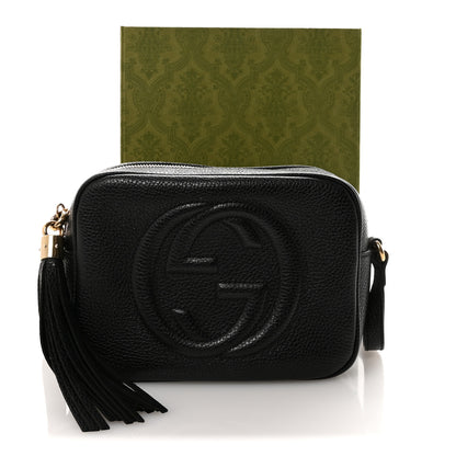 Gucci Pebbled Calfskin Small Soho Disco Bag Black 11 of 11