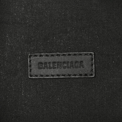 Balenciaga Distressed Nylon Canvas Camo Logo Explorer Beltpack Black White Gray 6 of 11