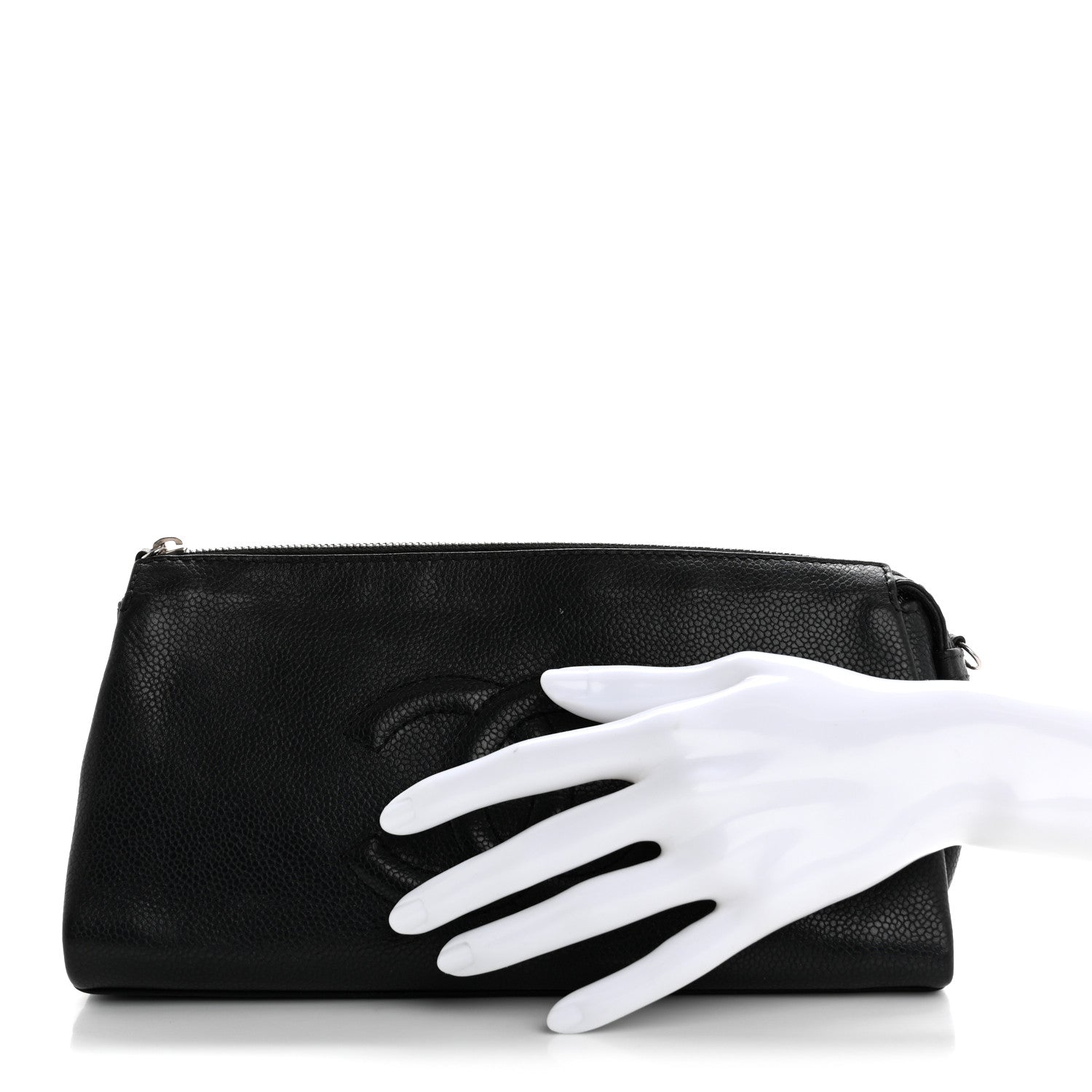 Chanel Caviar Ultimate Soft Pochette Black 2 of 11