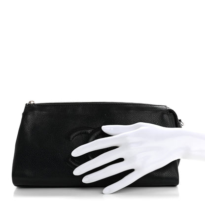 Chanel Caviar Ultimate Soft Pochette Black 2 of 11