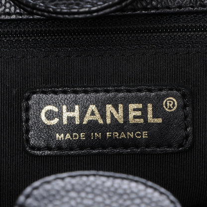 Chanel Caviar Quilted Petit Shopping Tote PST Black 6 of 7