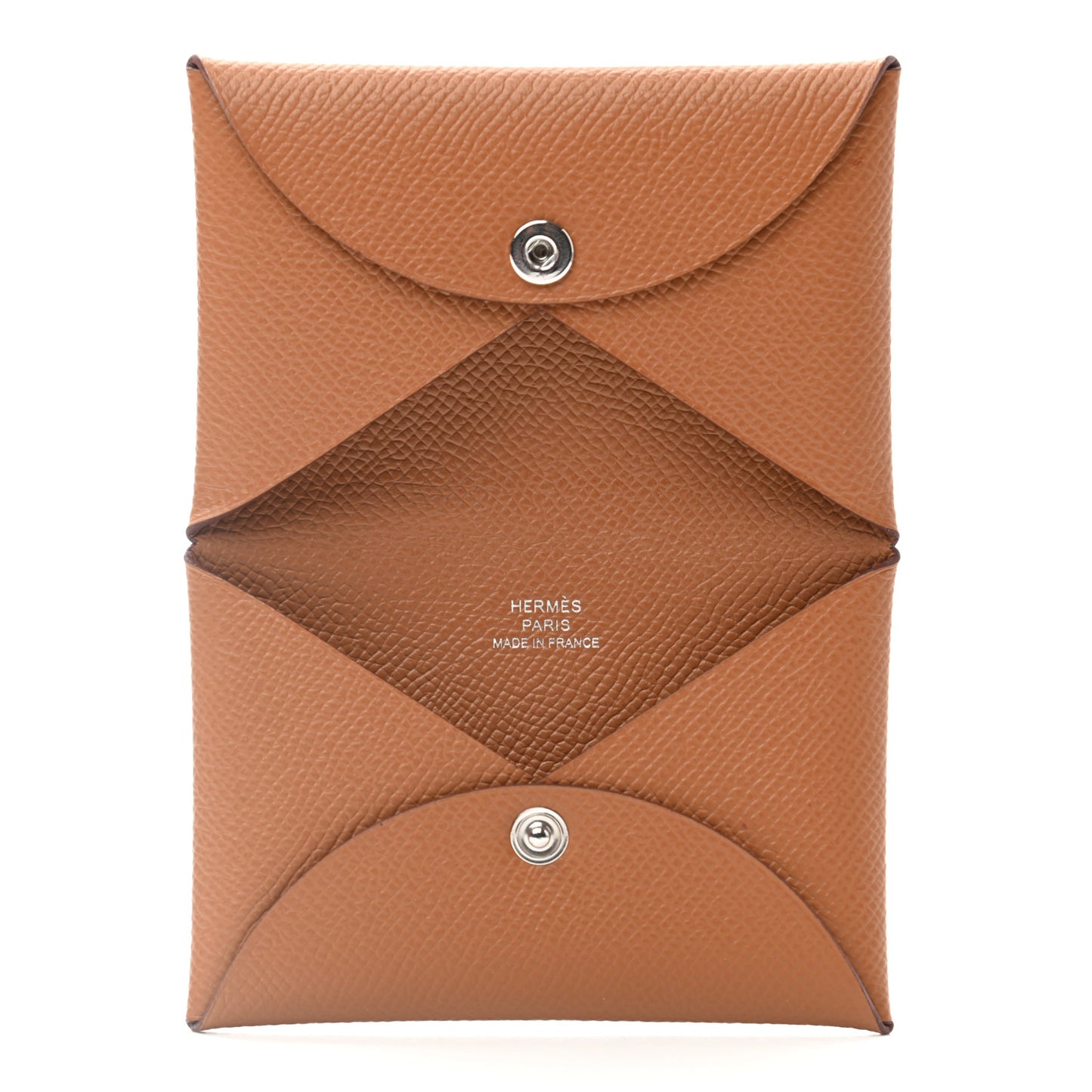 Epsom Calvi Card Case Gold