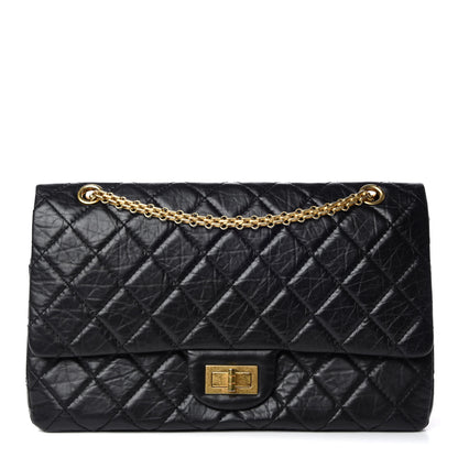 Chanel Aged Calfskin Quilted 2.55 Reissue 227 Flap Black 1 of 9