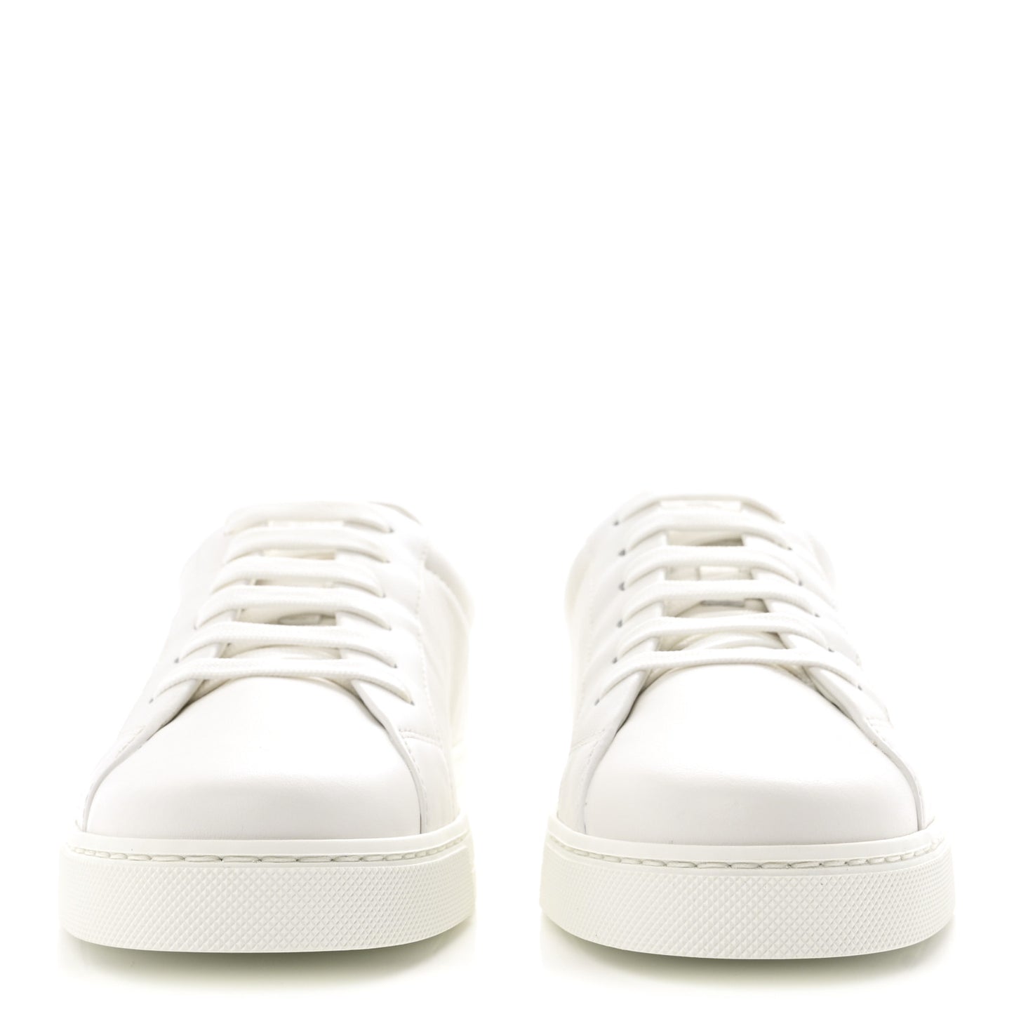 Vitello Karligraphy Embossed Womens Low Top Sneakers 36.5 White
