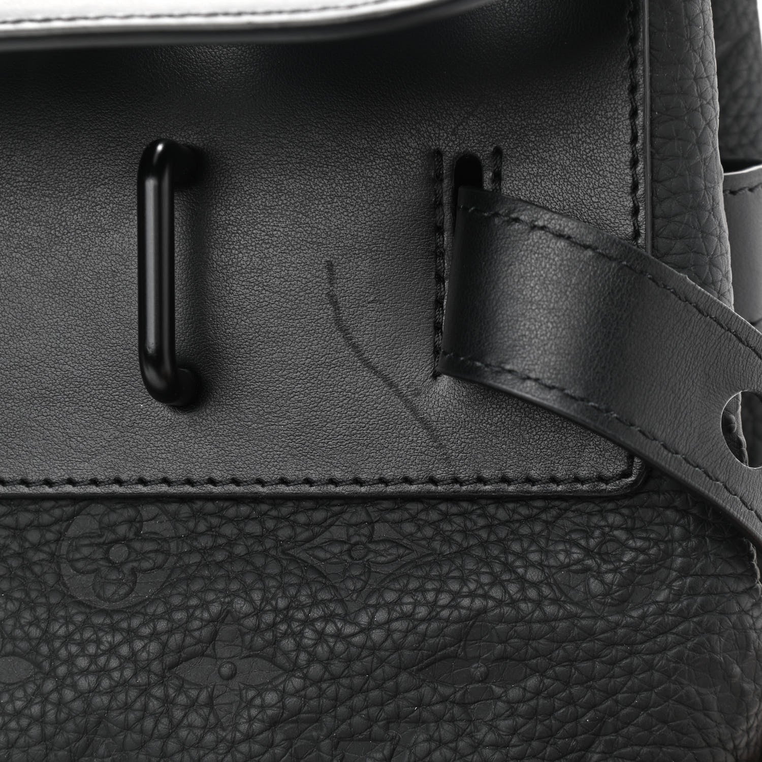 Louis Vuitton Taurillon Monogram Steamer PM Black 14 of 16