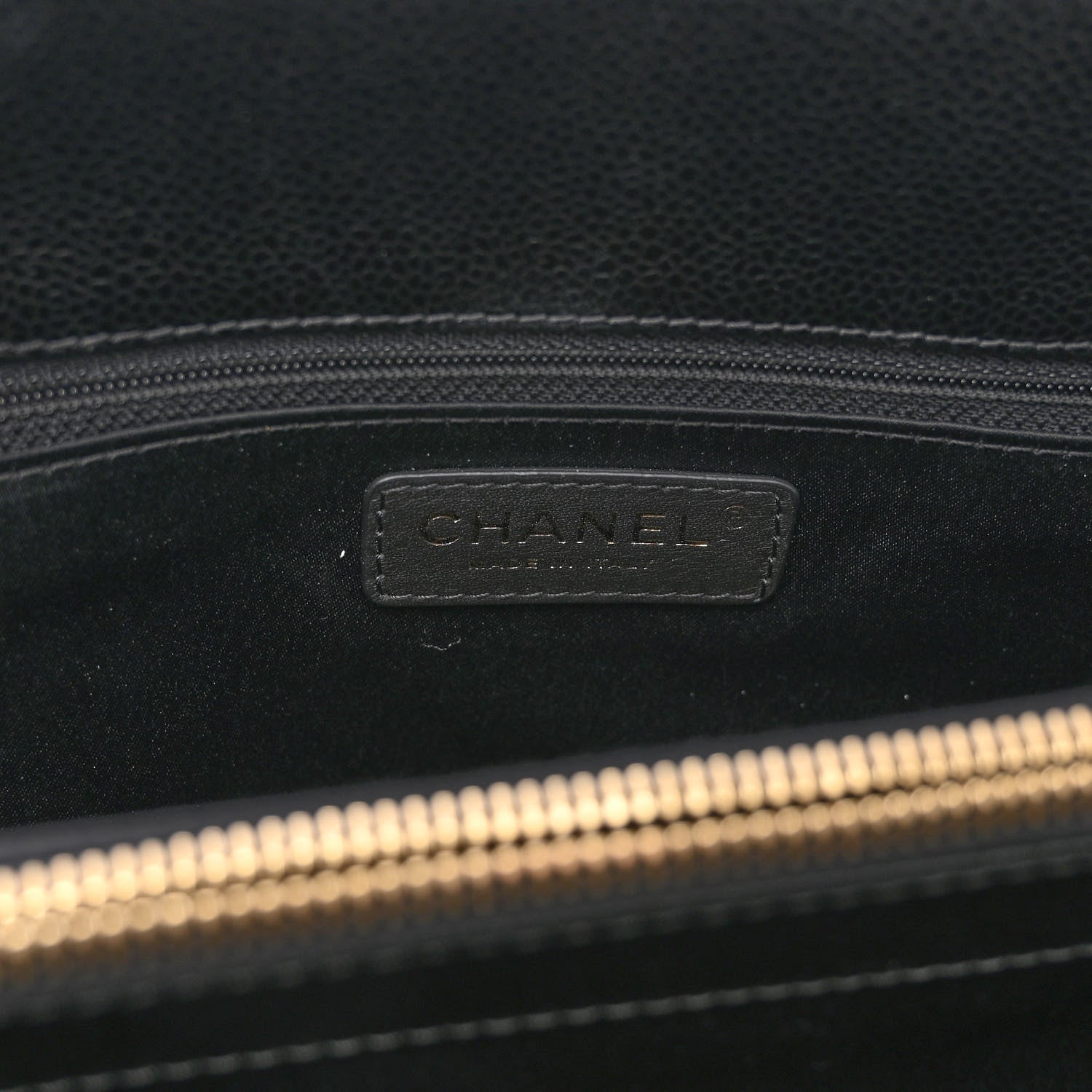 Chanel Caviar Quilted Grand Shopping Tote GST Black 6 of 12