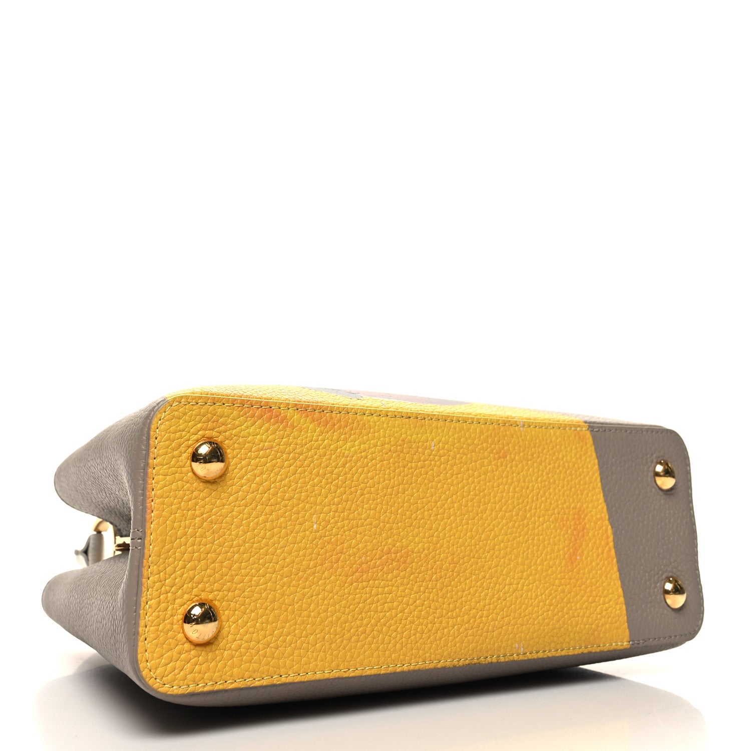 Louis Vuitton Taurillon Artycapucines Henry Taylor MM Snow 4 of 11